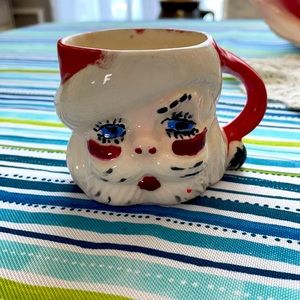Vintage Santa Mug